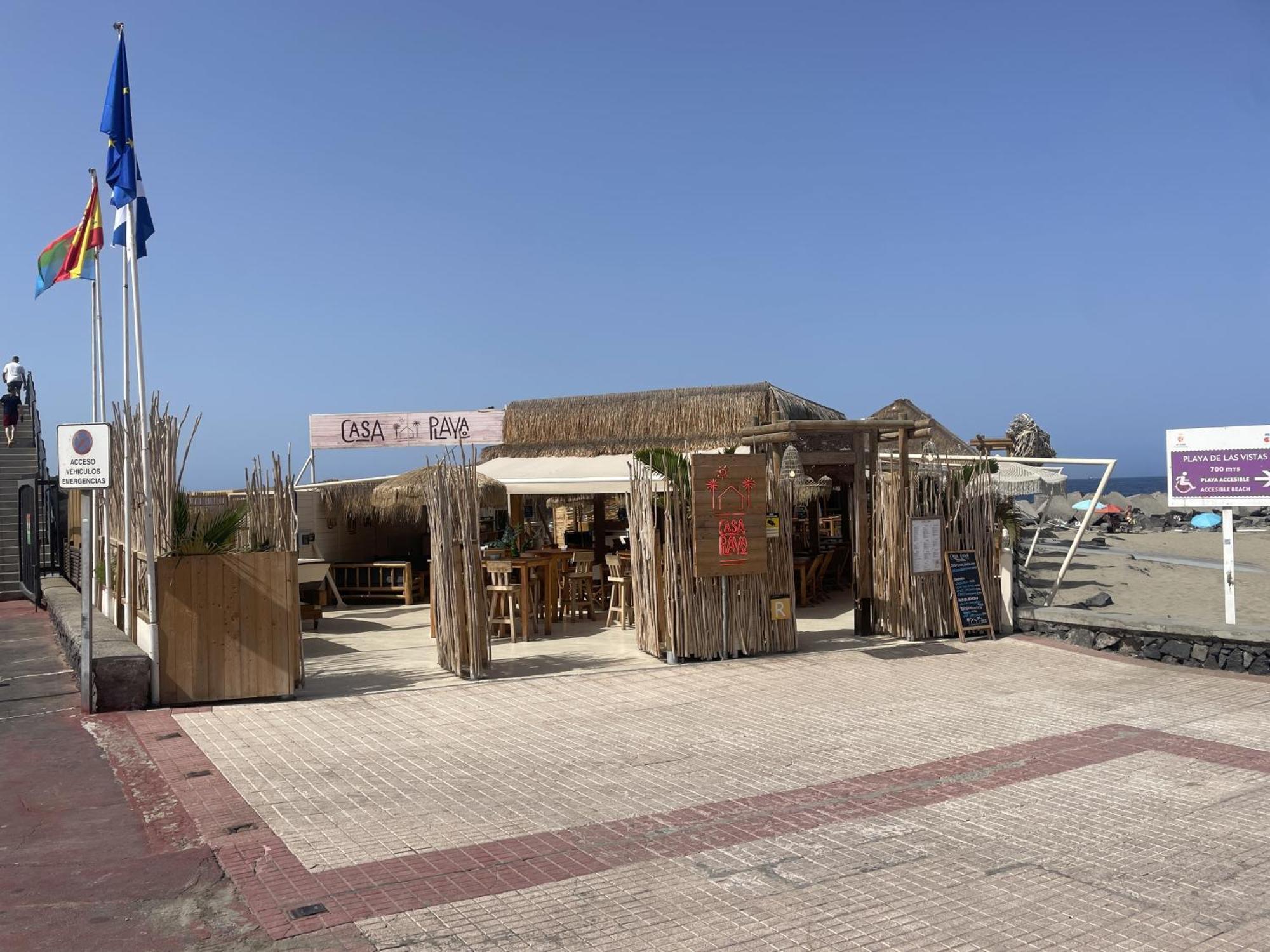 Casa Beach Coral Ocean View Лос Кристианос Экстерьер фото